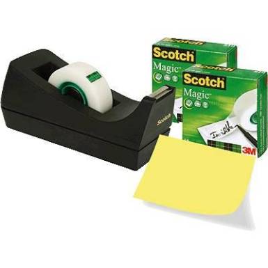 3M 7100040323 Asztali adagoló Scotch(R) Magic(TM) 810 Matt (H x Sz) 33 m x 19 mm 3 tekercs 3M 7100040323 Asztali adagoló Scotch(R) Magic(TM) 810 Matt (H x Sz) 33 m x 19 mm 3 tekercs