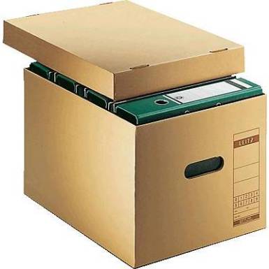 Leitz 6081-00-00 Archivbox Premium Nat&uacute;r barna