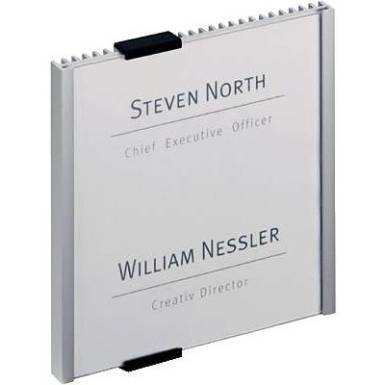 Durable INFO SIGN - 4802 (Sz x Ma) 149 mm x 148.5 mm Fémes, Ezüst 480223 Durable INFO SIGN - 4802 (Sz x Ma) 149 mm x 148.5 mm Fémes, Ezüst 480223