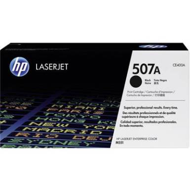 HP Toner 507A CE400A Eredeti Fekete 5500 oldalak HP Toner 507A CE400A Eredeti Fekete 5500 oldalak