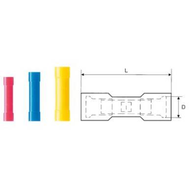 Ütközős összekötő 0.50 mm? 1.50 mm? Teljesen szigetelt Piros Weidmüller 9200490000 100 db Ütközős összekötő 0.50 mm? 1.50 mm? Teljesen szigetelt Piros Weidmüller 9200490000 100 db