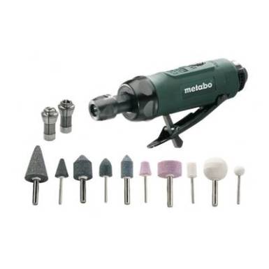 Sűrített levegős egyenes csiszoló 1/4 (6.3 mm) 6.2 bar Metabo DG 25 Set Hordtáskával Sűrített levegős egyenes csiszoló 1/4 (6.3 mm) 6.2 bar Metabo DG 25 Set Hordtáskával