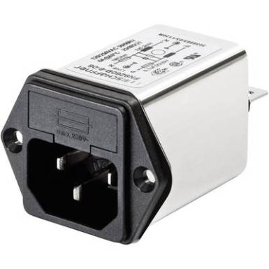 Hálózati szűrő kapcsolóval, hidegkészülék aljjal 250 V/AC 2 A 2.7 mH (Sz x Ma) 46 mm x 32 mm Schaffner FN 9260-2-06 1 db Hálózati szűrő kapcsolóval, hidegkészülék aljjal 250 V/AC 2 A 2.7 mH (Sz x Ma) 46 mm x 32 mm Schaffner FN 9260-2-06 1 db