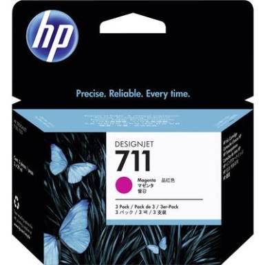 HP Tinta 711 Eredeti Bíbor CZ135A HP Tinta 711 Eredeti Bíbor CZ135A