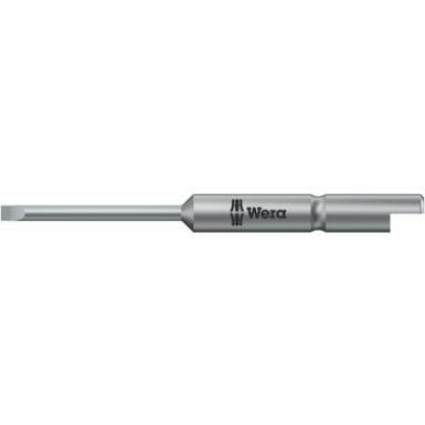 Egyenes hornyú bit 1.5 mm Wera 800/9 C Szerszámacél Ötvözött, Kemény edzett 1 db Egyenes hornyú bit 1.5 mm Wera 800/9 C Szerszámacél Ötvözött, Kemény edzett 1 db