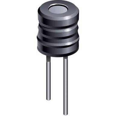 Fojt&oacute;tekercs, radi&aacute;lis, RM 5 mm 100 uH 0,280 Ohm 1 A Bourns RLB0914-101KL