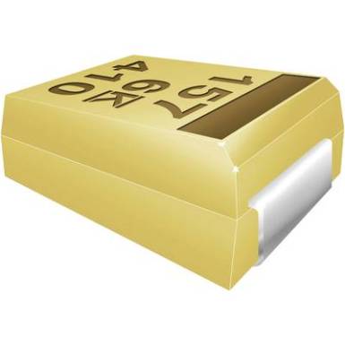 SMD tantál kondenzátor 100 uF 10 V 10 % Kemet T491D107K010AT SMD tantál kondenzátor 100 uF 10 V 10 % Kemet T491D107K010AT