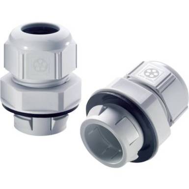 LAPP SKINTOP(R) CLICK-R 12 T&ouml;mszelence M12 Poliamid Sz&uuml;rke (RAL 7035) 1 db
