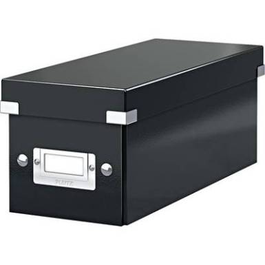 Leitz CD doboz Fekete 1 db (Sz x Ma x Mé) 127 x 124 x 320 mm 6041-00-95 Leitz CD doboz Fekete 1 db (Sz x Ma x Mé) 127 x 124 x 320 mm 6041-00-95