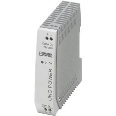 Phoenix Contact UNO-PS/1AC/24DC/30W Kalapsínes tápegység 24 V/DC 1.25 A 30 W 1 x Phoenix Contact UNO-PS/1AC/24DC/30W Kalapsínes tápegység 24 V/DC 1.25 A 30 W 1 x