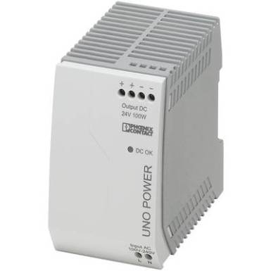 Phoenix Contact UNO-PS/1AC/24DC/100W Kalapsínes tápegység 24 V/DC 4.2 A 100 W 1 x Phoenix Contact UNO-PS/1AC/24DC/100W Kalapsínes tápegység 24 V/DC 4.2 A 100 W 1 x