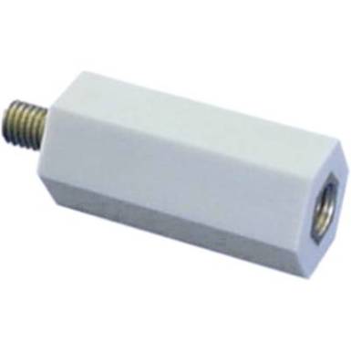 6S20 Szigetelt távtartó (H) 20 mm M6x7 mm Poliészter, Acél Cinkezett 1 db 6S20 Szigetelt távtartó (H) 20 mm M6x7 mm Poliészter, Acél Cinkezett 1 db