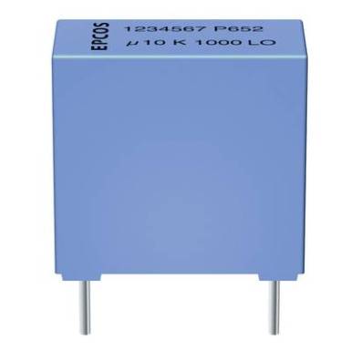 TDK B32529-C104-K MKT fóliakondenzátor Radiális kivezetéssel 0.1 uF 63 V/DC 10 % 5 mm (H x Sz x Ma) 7.2 x 2.5 x 6.5 mm 1 db TDK B32529-C104-K MKT fóliakondenzátor Radiális kivezetéssel 0.1 uF 63 V/DC 10 % 5 mm (H x Sz x Ma) 7.2 x 2.5 x 6.5 mm 1 db