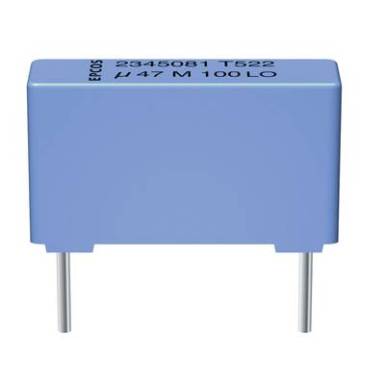 TDK B32521E6223K000 MKT f&oacute;liakondenz&aacute;tor Radi&aacute;lis kivezet&eacute;ssel 22 nF 400 V/DC 10 % 10 mm (H x Sz x Ma) 13 x 4 x 7 mm 1 db