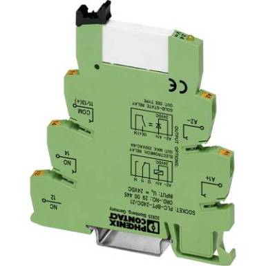 Interfész relé 1 db 24 V/DC, 24 V/AC 50 mA 1 váltó Phoenix Contact PLC-RSC- 24UC/21AU Interfész relé 1 db 24 V/DC, 24 V/AC 50 mA 1 váltó Phoenix Contact PLC-RSC- 24UC/21AU