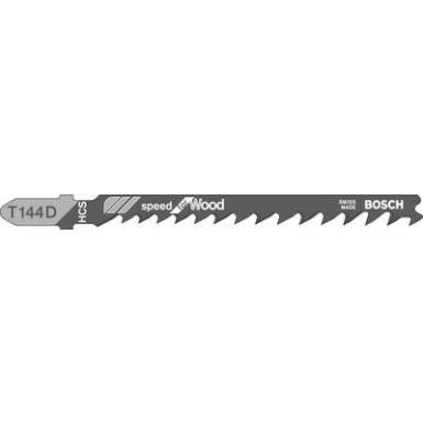 Sz&uacute;r&oacute;fűr&eacute;szlap T 144 D - Speed for Wood Bosch Accessories 2608630040 Fűr&eacute;szlap
