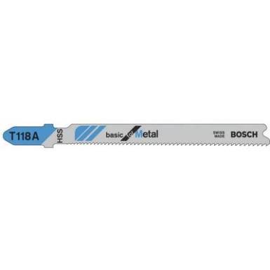 Szúrófűrészlap T 118 A - Basic for Metal Bosch Accessories 2608631013 Fűrészlap Szúrófűrészlap T 118 A - Basic for Metal Bosch Accessories 2608631013 Fűrészlap