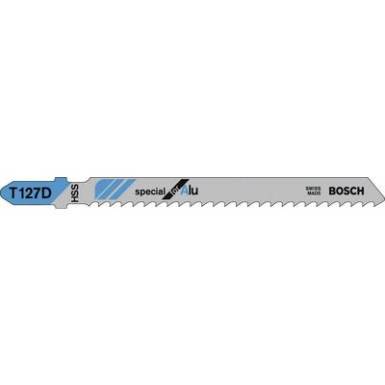 Sz&uacute;r&oacute;fűr&eacute;szlap T 127 D - Special for Alu Bosch Accessories 2608631017 Fűr&eacute;szlap