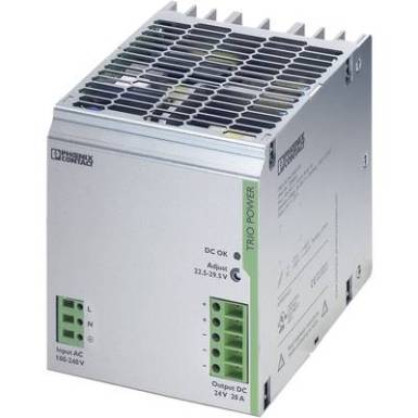 Phoenix Contact TRIO-PS/1AC/24DC/20 Kalaps&iacute;nes t&aacute;pegys&eacute;g 24 V/DC 20 A 480 W 1 x