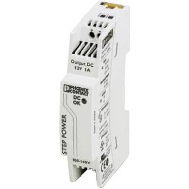 Phoenix Contact STEP-PS/1AC/12DC/1 Kalaps&iacute;nes t&aacute;pegys&eacute;g 12 V/DC 1.1 A 12 W 1 x