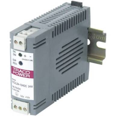 Kalapsínes tápegység TracoPower TCL 024-105DC 5.25 V/DC 5 A 24 W 1 x Kalapsínes tápegység TracoPower TCL 024-105DC 5.25 V/DC 5 A 24 W 1 x