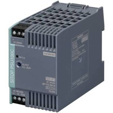 Siemens SITOP PSU100C 24 V/4 A Kalapsínes tápegység 24 V/DC 4 A 96 W 1 x Siemens SITOP PSU100C 24 V/4 A Kalapsínes tápegység 24 V/DC 4 A 96 W 1 x