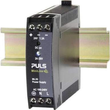PULS MiniLine ML30.241 Kalapsínes tápegység 24 V/DC 1.3 A 30 W 1 x PULS MiniLine ML30.241 Kalapsínes tápegység 24 V/DC 1.3 A 30 W 1 x