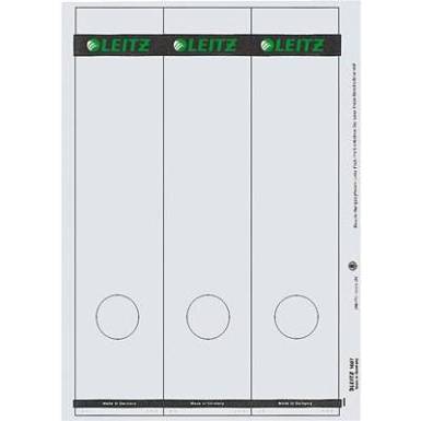 Leitz 1687-00-85 39 x 285 mm Papír Szürke 75 db Mappa etikett Leitz 1687-00-85 39 x 285 mm Papír Szürke 75 db Mappa etikett