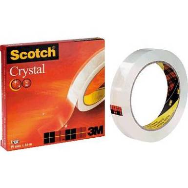 3M 7100027400 Ragasztószalag Scotch(R) Crystal Clear 600 Átlátszó (H x Sz) 66 m x 19 mm 1 tekercs 3M 7100027400 Ragasztószalag Scotch(R) Crystal Clear 600 Átlátszó (H x Sz) 66 m x 19 mm 1 tekercs