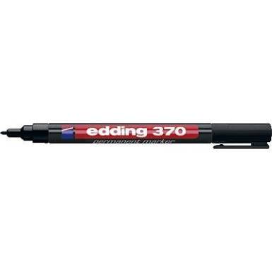 Edding Permanent marker edding 370 Fekete ATT.LOV.WATERPROOF: Igen 4-370001 Edding Permanent marker edding 370 Fekete ATT.LOV.WATERPROOF: Igen 4-370001