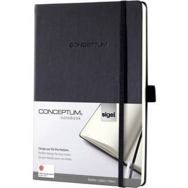 Sigel CONCEPTUM(R) CO120 Fekete ATT.INT.NUMBER_SHEETS: 97 DIN A5