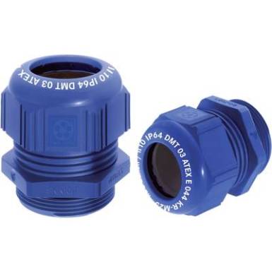 LAPP SKINTOP(R) KR-M 16x1,5 ATEX plus BU Tömszelence M16 Poliamid Kék (RAL 5015) 1 db LAPP SKINTOP(R) KR-M 16x1,5 ATEX plus BU Tömszelence M16 Poliamid Kék (RAL 5015) 1 db