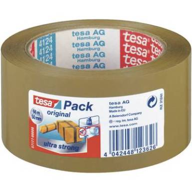 Tesa csomagoló ragasztószalag, barna (H x Sz) 66 m x 50 mm TESA Tesapack(R) Ultra Strong Tesa csomagoló ragasztószalag, barna (H x Sz) 66 m x 50 mm TESA Tesapack(R) Ultra Strong