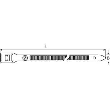 HellermannTyton 112-18060 PE180-HSW-BK-C1 Kábelkötöző 180 mm Fekete Nehéz terheléses alkalmazás, UV stabilizált, Hőstabilizált 1 db HellermannTyton 112-18060 PE180-HSW-BK-C1 Kábelkötöző 180 mm Fekete Nehéz terheléses alkalmazás, UV stabilizált, Hőstabilizált 1 db