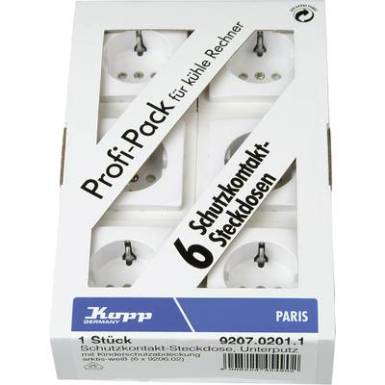 Kopp Betét Védőérintkezős dugalj Paris Fehér 920702011 Kopp Betét Védőérintkezős dugalj Paris Fehér 920702011