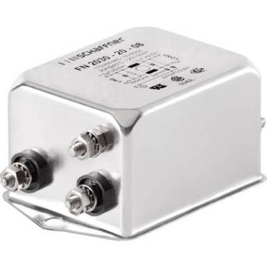 Zavarszűrő 250 V/AC 30 A 2 mH (H x Sz x Ma) 85 x 54 x 30.3 mm Schaffner FN2030-30-08 1 db Zavarszűrő 250 V/AC 30 A 2 mH (H x Sz x Ma) 85 x 54 x 30.3 mm Schaffner FN2030-30-08 1 db