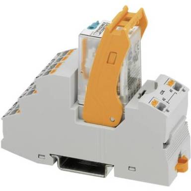 Relé modul 1 db Phoenix Contact RIF-2-RPT-LDP-24DC/4X21 Névleges feszültség: 24 V/DC Max. kapcsolási áram: 6 A 4 váltó Relé modul 1 db Phoenix Contact RIF-2-RPT-LDP-24DC/4X21 Névleges feszültség: 24 V/DC Max. kapcsolási áram: 6 A 4 váltó