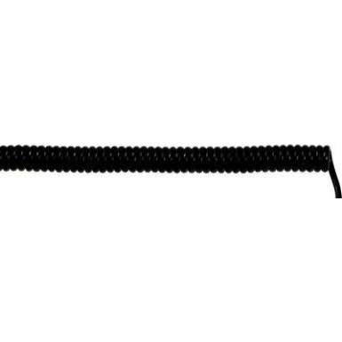 LAPP 73220215 Spirálkábel UNITRONIC(R) SPIRAL 100 mm / 400 mm 5 x 0.14 mm? Fekete 1 db LAPP 73220215 Spirálkábel UNITRONIC(R) SPIRAL 100 mm / 400 mm 5 x 0.14 mm? Fekete 1 db