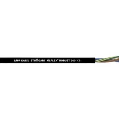 LAPP ÖLFLEX(R) ROBUST 200 Vezérlő vezeték 4 G 1.50 mm? Fekete 0021807 méteráru LAPP ÖLFLEX(R) ROBUST 200 Vezérlő vezeték 4 G 1.50 mm? Fekete 0021807 méteráru