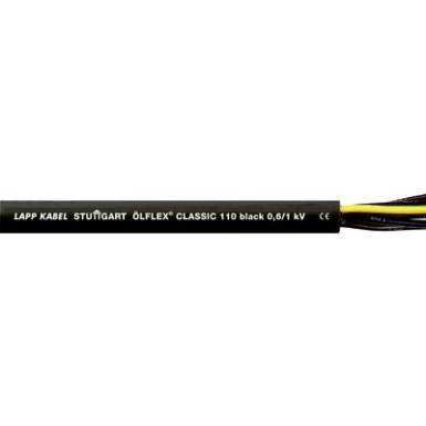 LAPP ÖLFLEX(R) CLASSIC BLACK 110 Vezérlő vezeték 5 G 1.50 mm? Fekete 1120311 méteráru LAPP ÖLFLEX(R) CLASSIC BLACK 110 Vezérlő vezeték 5 G 1.50 mm? Fekete 1120311 méteráru