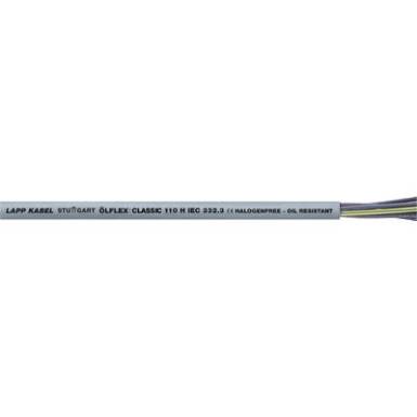 LAPP ÖLFLEX(R) CLASSIC 110 H Vezérlő vezeték 3 x 0.75 mm? Szürke (RAL 7001) 10019911 méteráru LAPP ÖLFLEX(R) CLASSIC 110 H Vezérlő vezeték 3 x 0.75 mm? Szürke (RAL 7001) 10019911 méteráru