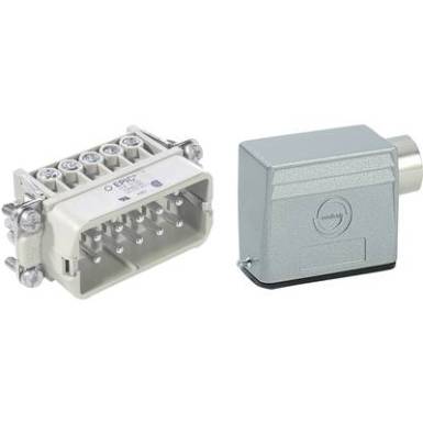 Csatlakozó készlet EPIC(R)KIT H-A 10 75009626 LAPP 10 + PE Csavaros csatlakozó 1 készlet Csatlakozó készlet EPIC(R)KIT H-A 10 75009626 LAPP 10 + PE Csavaros csatlakozó 1 készlet