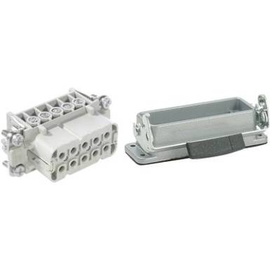 Csatlakozó készlet EPIC(R)KIT H-A 10 75009627 LAPP 10 + PE Csavaros csatlakozó 1 készlet Csatlakozó készlet EPIC(R)KIT H-A 10 75009627 LAPP 10 + PE Csavaros csatlakozó 1 készlet