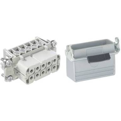 Csatlakozó készlet EPIC(R)KIT H-A 10 75009629 LAPP 10 + PE Csavaros csatlakozó 1 készlet Csatlakozó készlet EPIC(R)KIT H-A 10 75009629 LAPP 10 + PE Csavaros csatlakozó 1 készlet