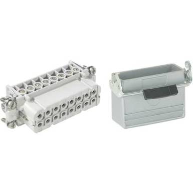 Csatlakozó készlet EPIC(R)KIT H-A 16 75009634 LAPP 16 + PE Csavaros csatlakozó 1 készlet Csatlakozó készlet EPIC(R)KIT H-A 16 75009634 LAPP 16 + PE Csavaros csatlakozó 1 készlet