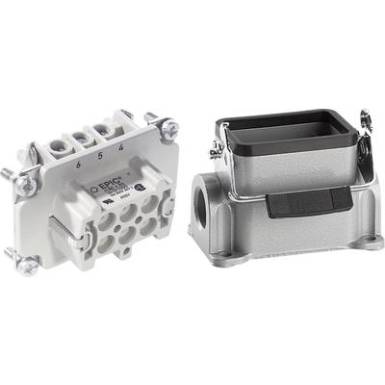 Csatlakozó készlet EPIC(R)KIT H-BE 6 75009638 LAPP 6 + PE Csavaros csatlakozó 1 készlet Csatlakozó készlet EPIC(R)KIT H-BE 6 75009638 LAPP 6 + PE Csavaros csatlakozó 1 készlet