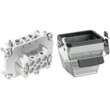 Csatlakozó készlet EPIC(R)KIT H-BE 6 75009639 LAPP 6 + PE Csavaros csatlakozó 1 készlet Csatlakozó készlet EPIC(R)KIT H-BE 6 75009639 LAPP 6 + PE Csavaros csatlakozó 1 készlet