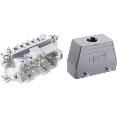 Csatlakozó készlet EPIC(R)KIT H-BE 10 75009640 LAPP 10 + PE Csavaros csatlakozó 1 készlet Csatlakozó készlet EPIC(R)KIT H-BE 10 75009640 LAPP 10 + PE Csavaros csatlakozó 1 készlet