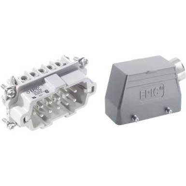 Csatlakozó készlet EPIC(R)KIT H-BE 10 75009641 LAPP 10 + PE Csavaros csatlakozó 1 készlet Csatlakozó készlet EPIC(R)KIT H-BE 10 75009641 LAPP 10 + PE Csavaros csatlakozó 1 készlet