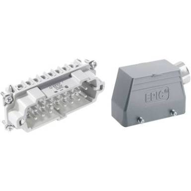 Csatlakozó készlet EPIC(R)KIT H-BE 16 75009646 LAPP 16 + PE Csavaros csatlakozó 1 készlet Csatlakozó készlet EPIC(R)KIT H-BE 16 75009646 LAPP 16 + PE Csavaros csatlakozó 1 készlet